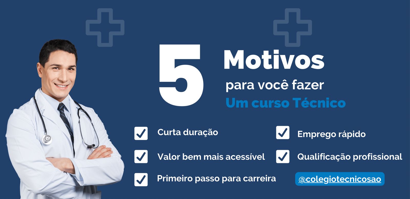 5 Motivos para estudo no Colégio técnico são Francisco